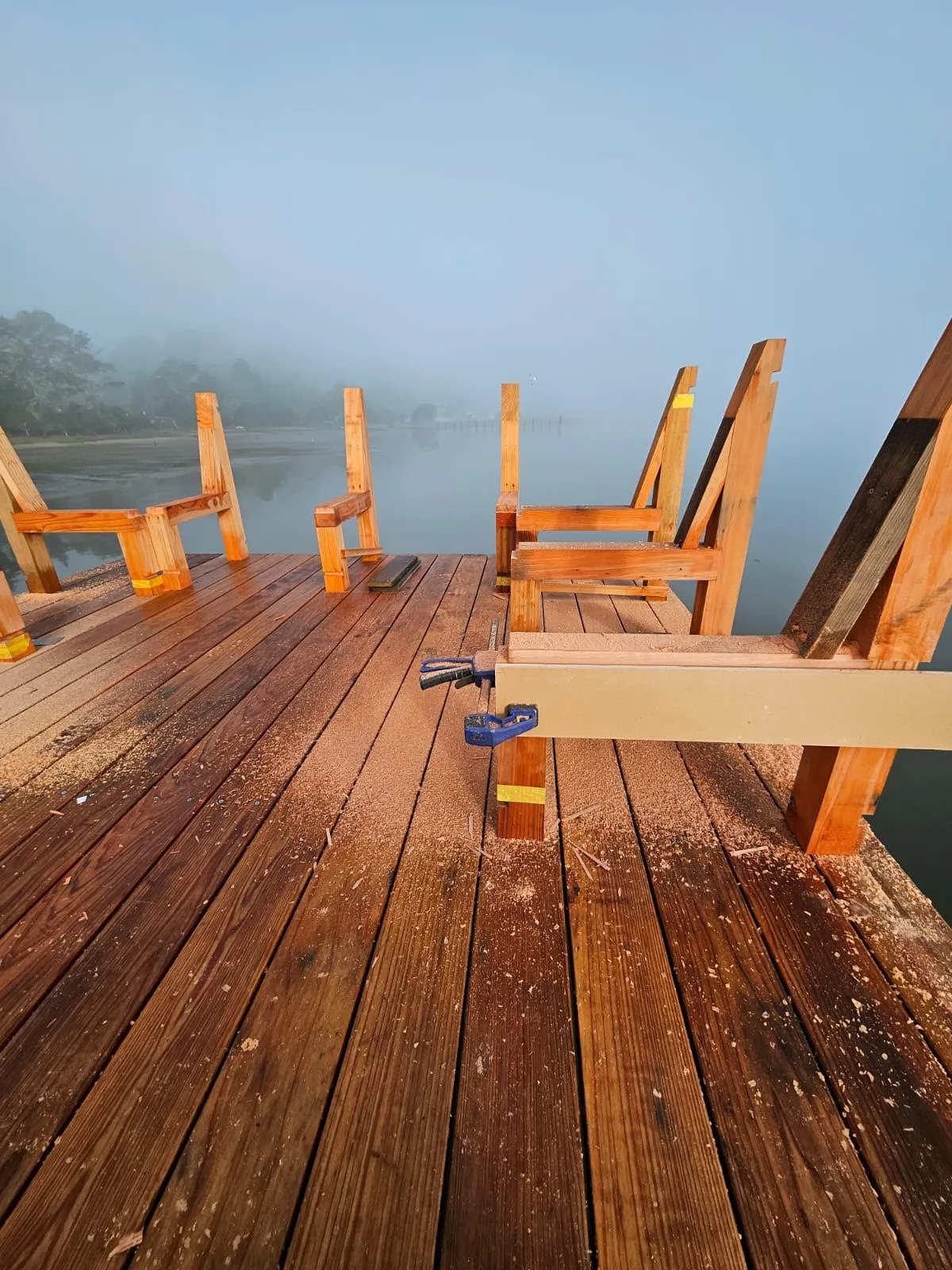 Precision carpentry tools ready for custom projects in Novato, near the San Francisco Bay area